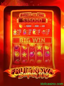 Explorando o Vibrante Jogo FruitNovaSuper100, uma Aventura no KK4 Casino